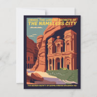 The Nameless City Travel Poster Lovecraft Cthulhu