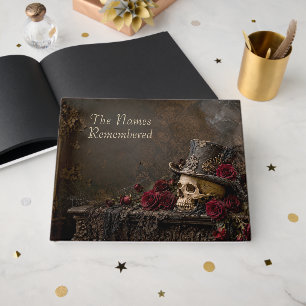 The Names Remembered Gothic Halloween Guest Book