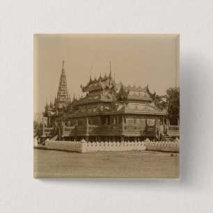 The Nan-U Human-Se, Shwe-Kyaung 15 Cm Square Badge
