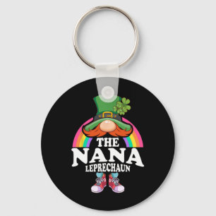The Nana Leprechaun St Patricks Day Costume Key Ring