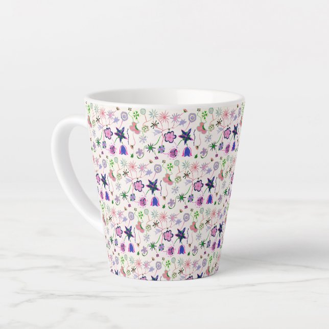 The Nancy Latte Mug (Left Angle)