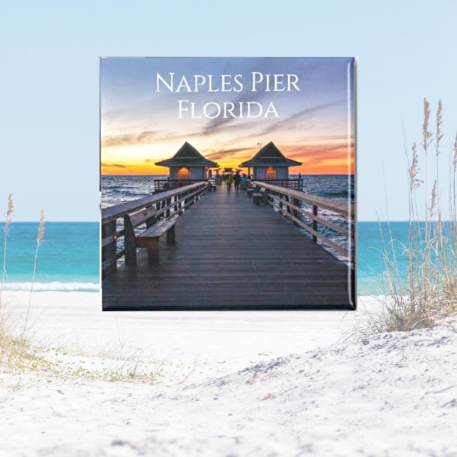 The Naples Pier In Florida Novelty Magnet (Creator Uploaded)