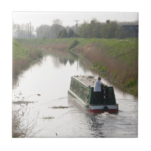 THE NARROW BOAT CERAMIC TILE