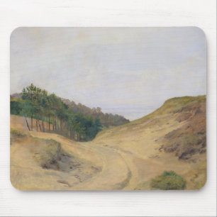 The Narrow Pass at Blankenese, 1840 Mouse Pad