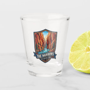 The Narrows USA Shot Glass