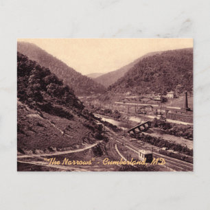 The Narrows Vintage Cumberland Postcard