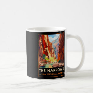 The Narrows Zion National Park Hiking Nature Outdo Coffee Mug