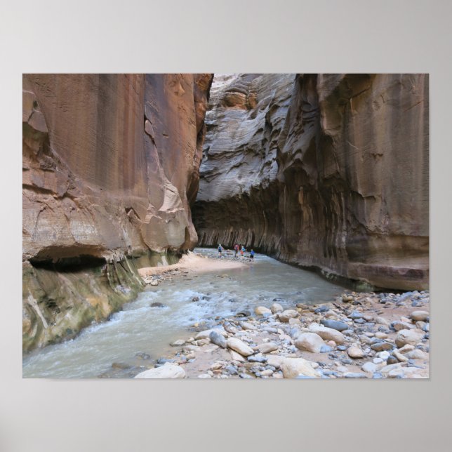 The Narrows Zion National Park Poster (Front)