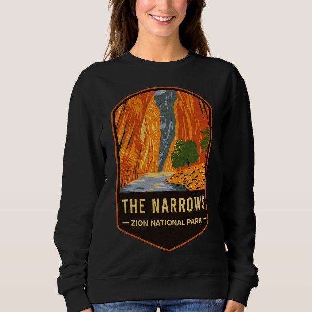 The Narrows Zion National Park Sweatshirt (Front)
