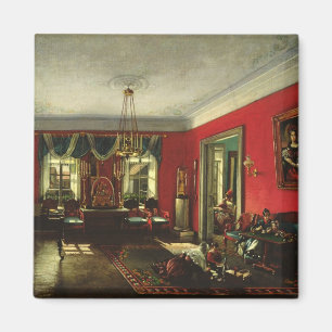 The Nashchokin family in drawing room Magnet