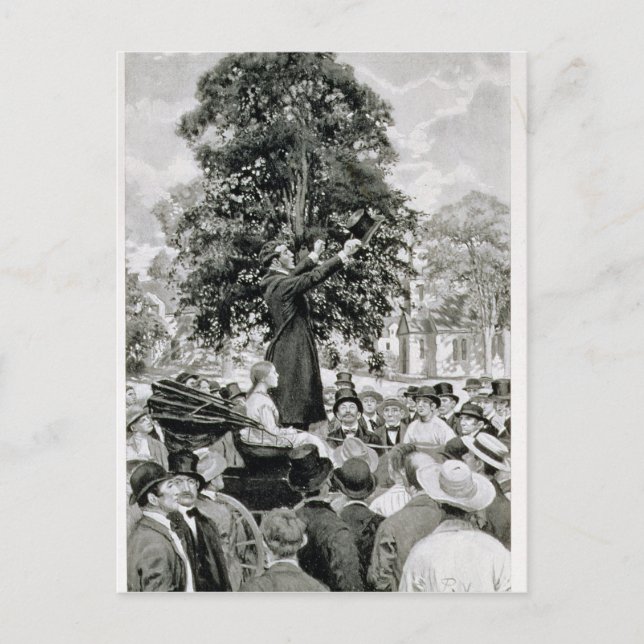 The Nation is at War and Must Have Men Postcard (Front)