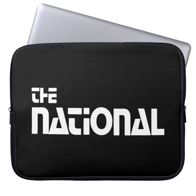 The National - 1980 promo graphic - White Laptop Sleeve (Front)