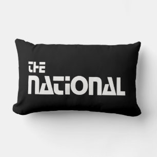 The National - 1980 promo graphic - White Lumbar Cushion