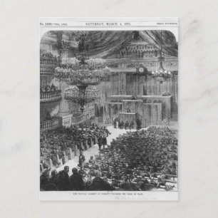 The National Assembly at Bordeaux Postcard