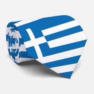 The National flag of Greece Tie