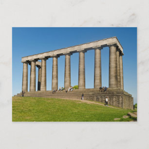 The National Monument, Edinburgh Scotland Postcard