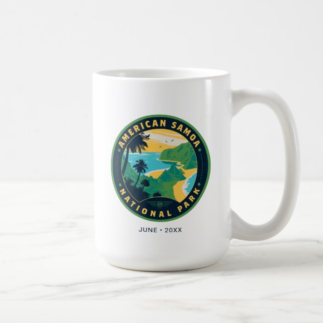 The National Park of American Samoa Coffee Mug (Right)