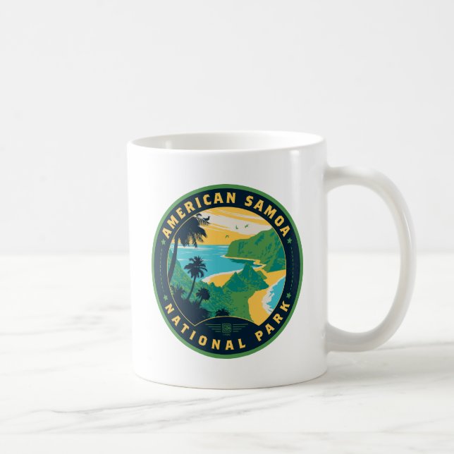 The National Park of American Samoa Coffee Mug (Right)
