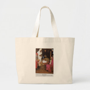 the natitivity large tote bag
