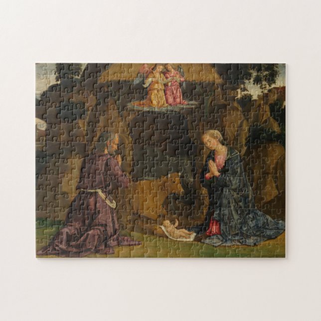 The Nativity, 1480s Jigsaw Puzzle (Horizontal)