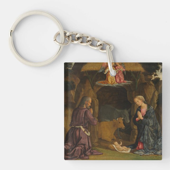 The Nativity, 1480s Key Ring (Front)