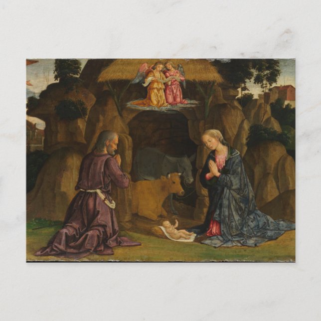 The Nativity, 1480s Postcard (Front)