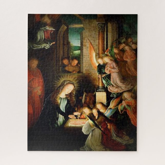 The Nativity 1495  Jigsaw Puzzle (Vertical)