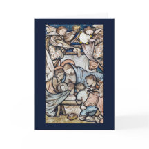 THE NATIVITY (1863) PAINTING GREETING CARD