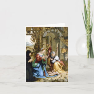 The Nativity - Andrea Da Salerno Holiday Card