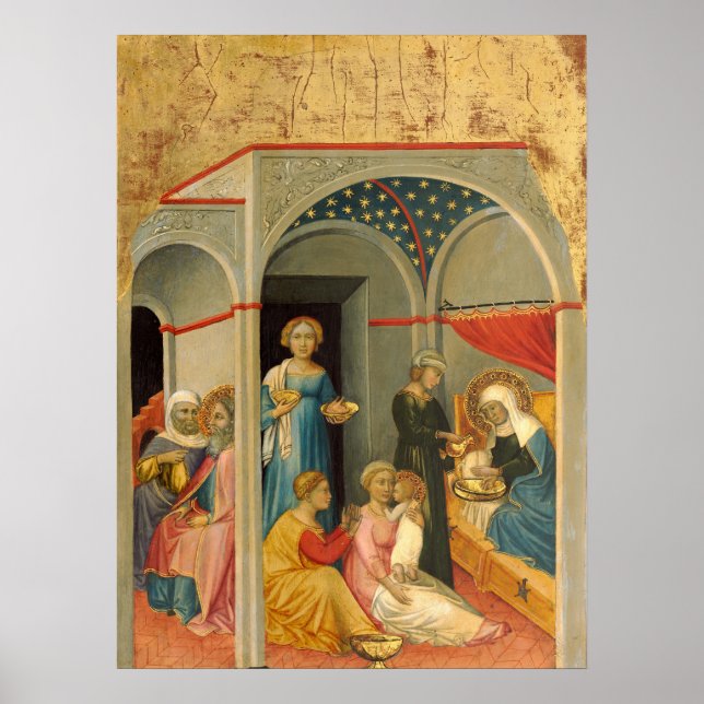 The Nativity  - Andrea di Bartolo Fine Art Poster (Front)