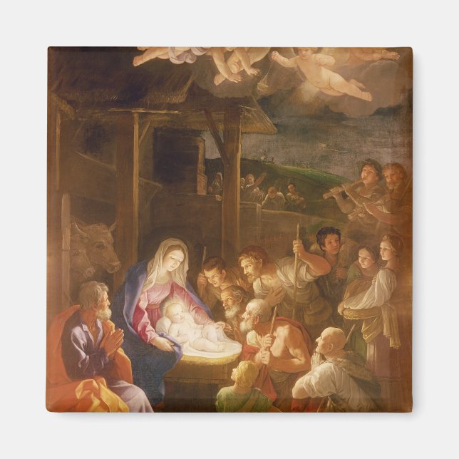 The Nativity at Night, 1640 Magnet (Front)