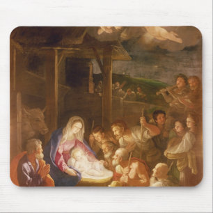 The Nativity at Night, 1640 Mouse Pad