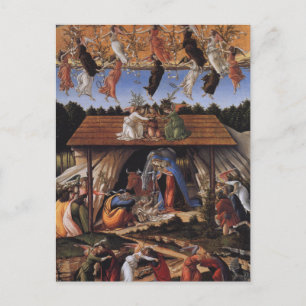 The Nativity by Botticelli Postcard
