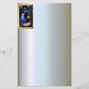 The Nativity by Jean Bourdichon from France Stationery