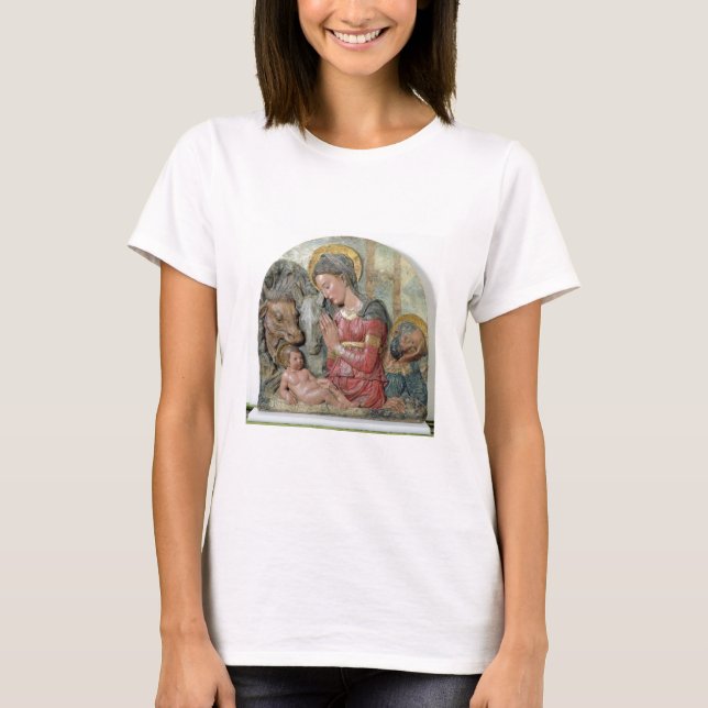 The Nativity, c.1460 (painted terracotta) T-Shirt (Front)