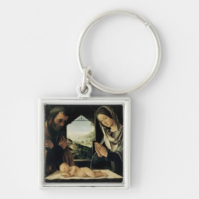 The Nativity, c.1490 Key Ring (Front)