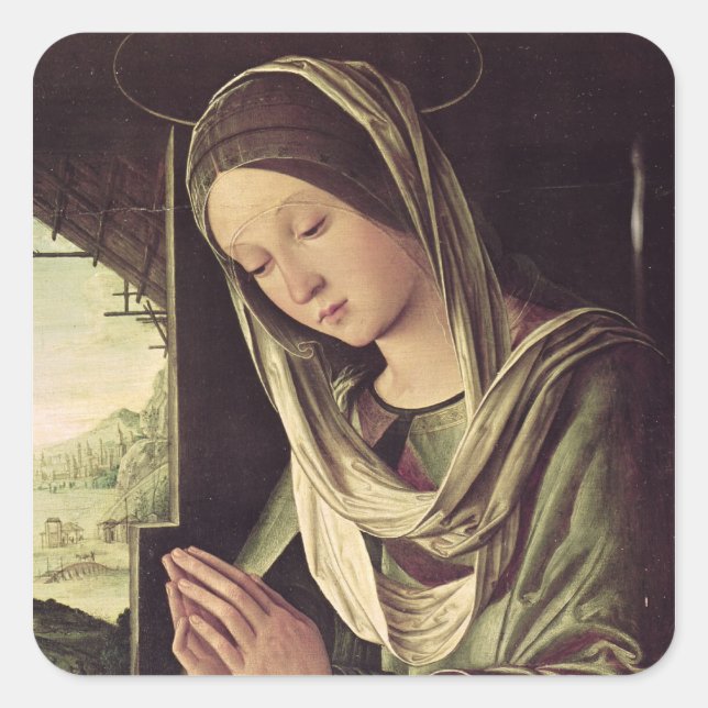 The Nativity, c.1490 Square Sticker (Front)