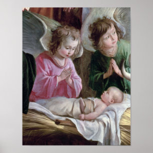 The Nativity, from the Buxtehude Altar, 1400-10 Poster