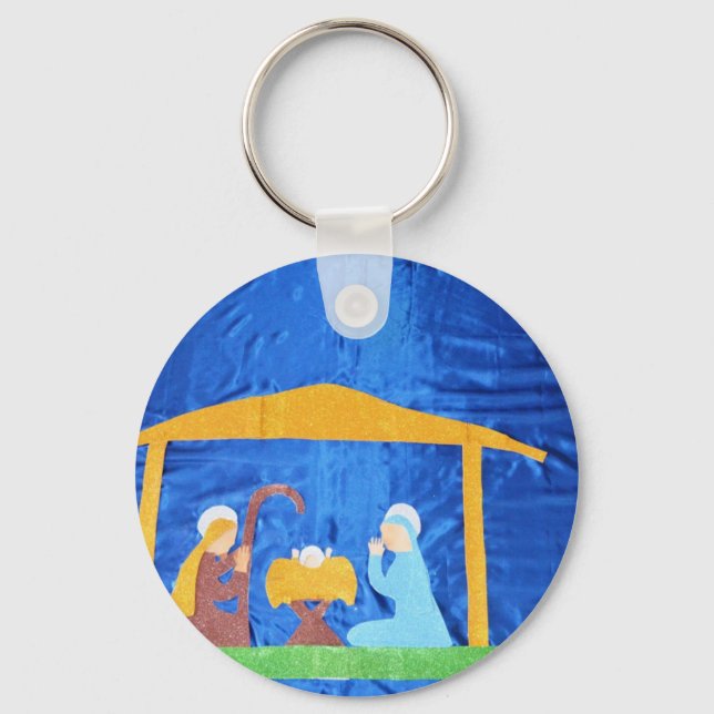 The Nativity Key Ring (Front)