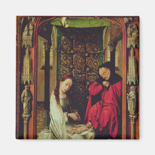 The Nativity, left wing of a triptych, c.1496 Magnet