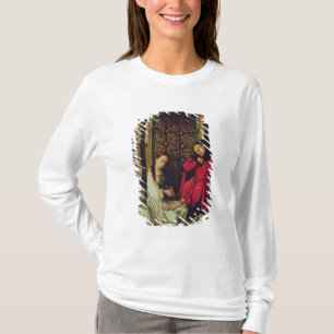 The Nativity, left wing of a triptych, c.1496 T-Shirt