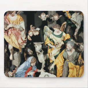 The Nativity, made in Naples Mouse Pad