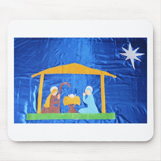 The Nativity Mouse Pad (Front)