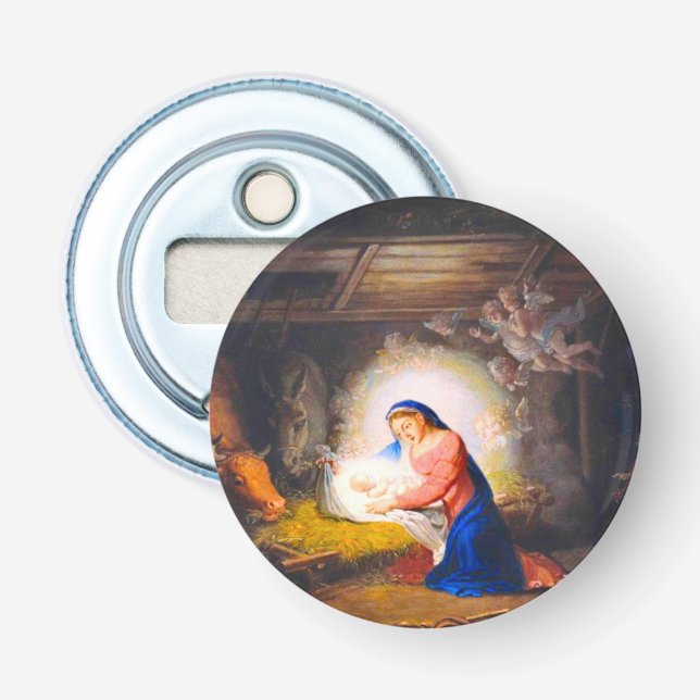 The Nativity of Christ Bottle Opener (Front)