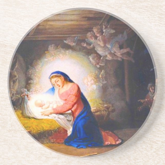 The Nativity of Christ Coaster (Front)