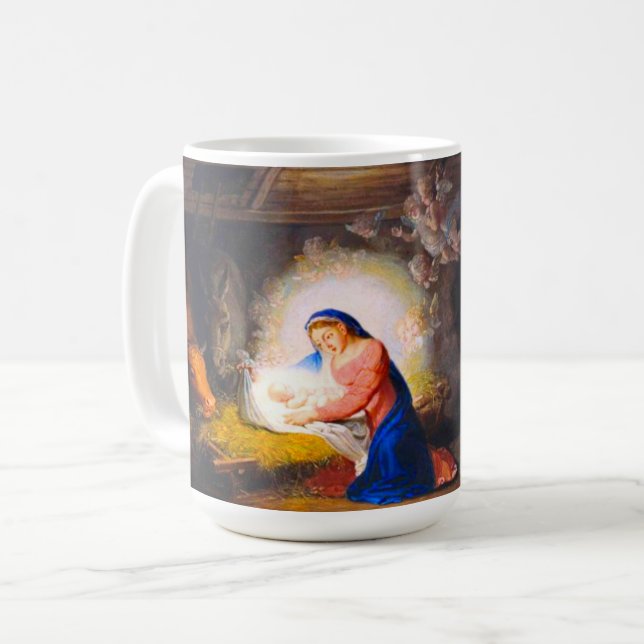 The Nativity of Christ Coffee Mug (Front Left)
