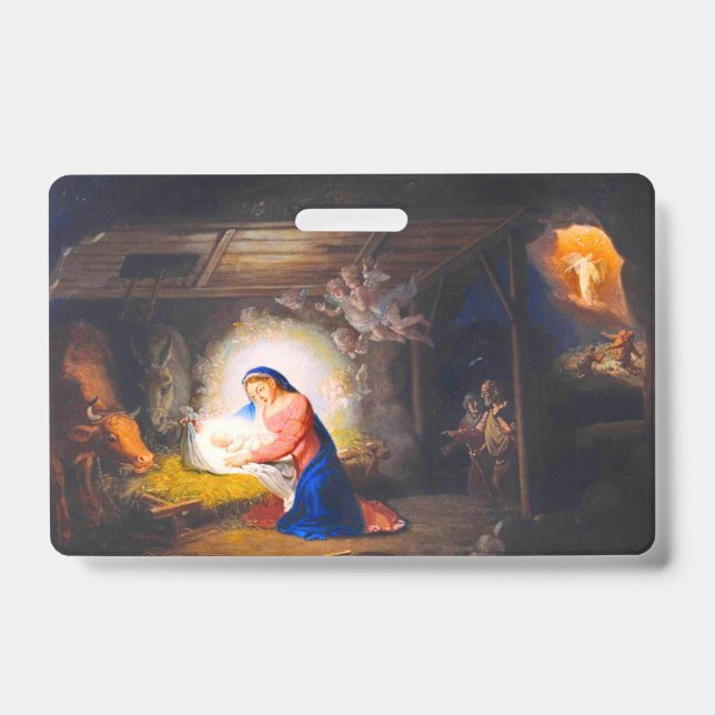 The Nativity of Christ ID Badge (Front)