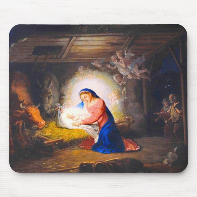 The Nativity of Christ Mouse Pad (Front)