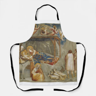 The Nativity of Jesus Christ by Giotto Apron