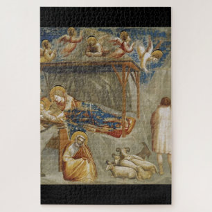 The Nativity of Jesus Christ by Giotto  Jigsaw Puzzle
